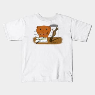 Homeschooling Oliver The Otter - The Cocoon Kids T-Shirt